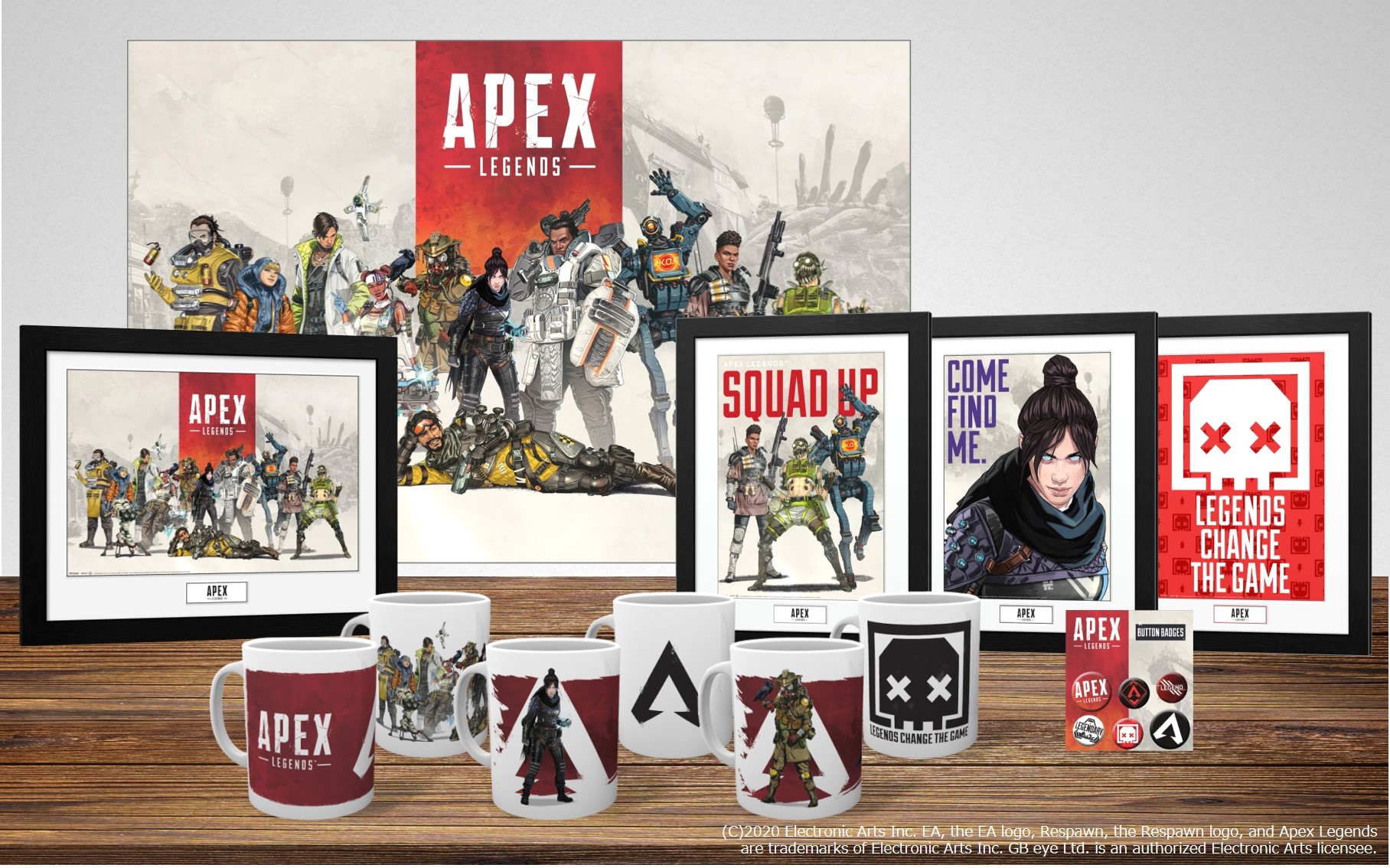 祝2周年!!】『Apex Legends』ポスターやマグカップなど新グッズが2021