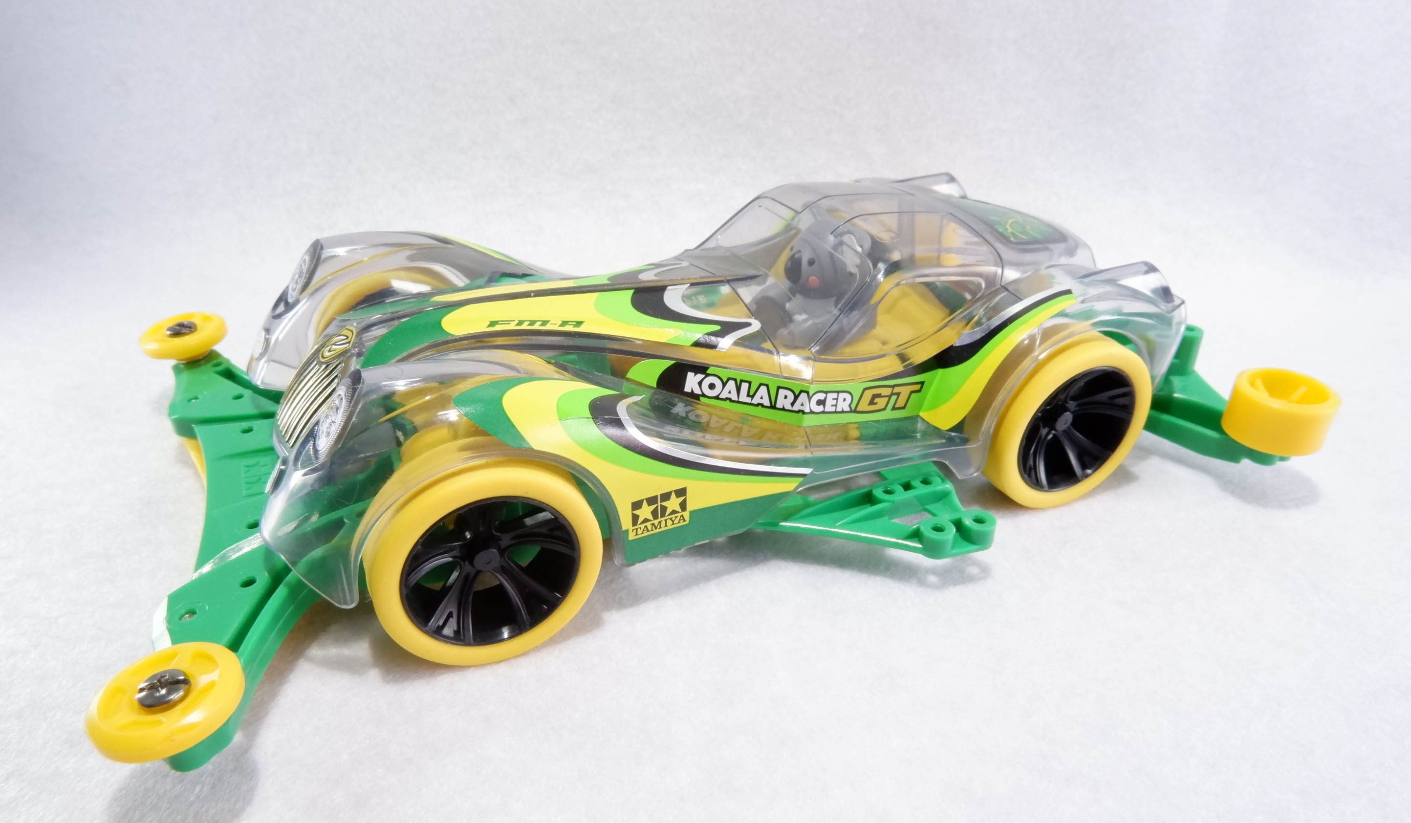 タミヤ　ミニ四駆　コアラ GT など　かわいい 動物 ８個セット ミニ四駆】新マシン「ミニ四駆コアラGT」が発売！ かわいいコアラが